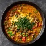 Homemade Delicious Old Fashioned Sausage and Lentil Soup Recipe