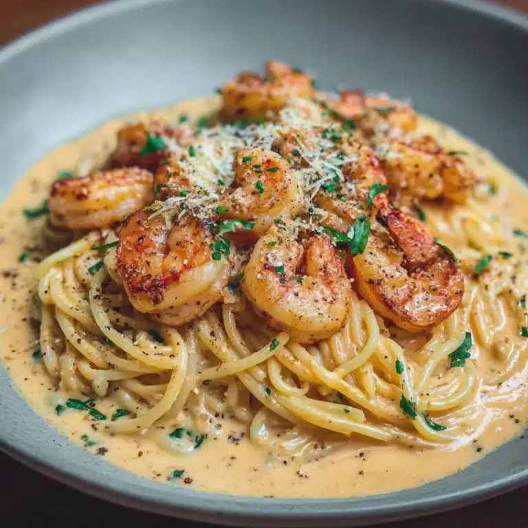 Juicy Mouthwatering Delicious Creamy Garlic Shrimp Recipe