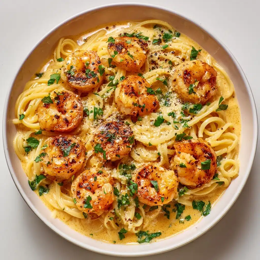 Juicy Mouthwatering Delicious Creamy Garlic Shrimp Recipe - Recipe Image
