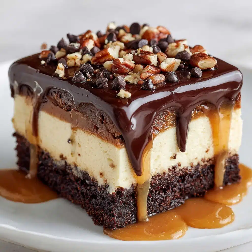 German Chocolate Poke Cake Recipe - Recipe Image