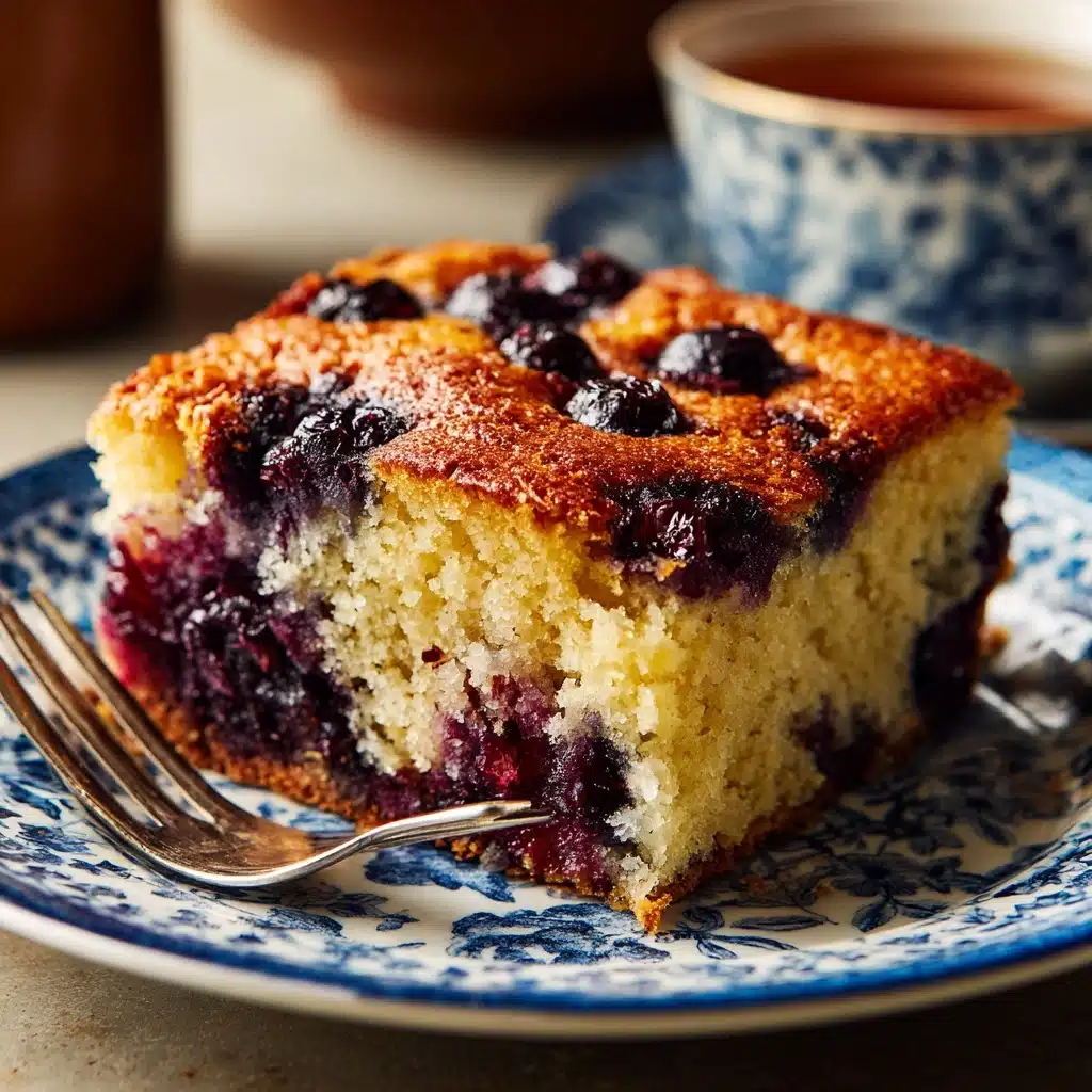 Buttermilk Blueberry Breakfast Cake Recipe