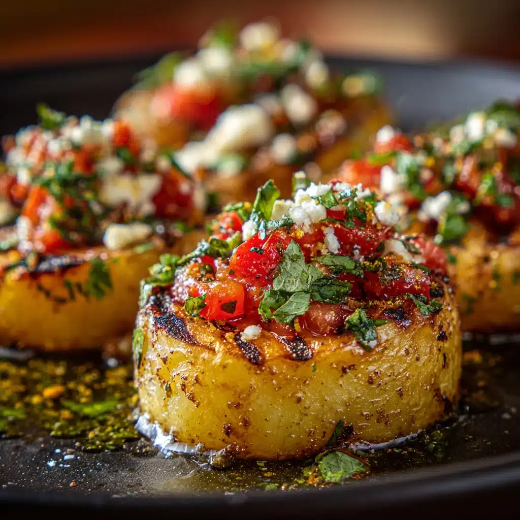 Grilled Baked Potatoes Recipe
