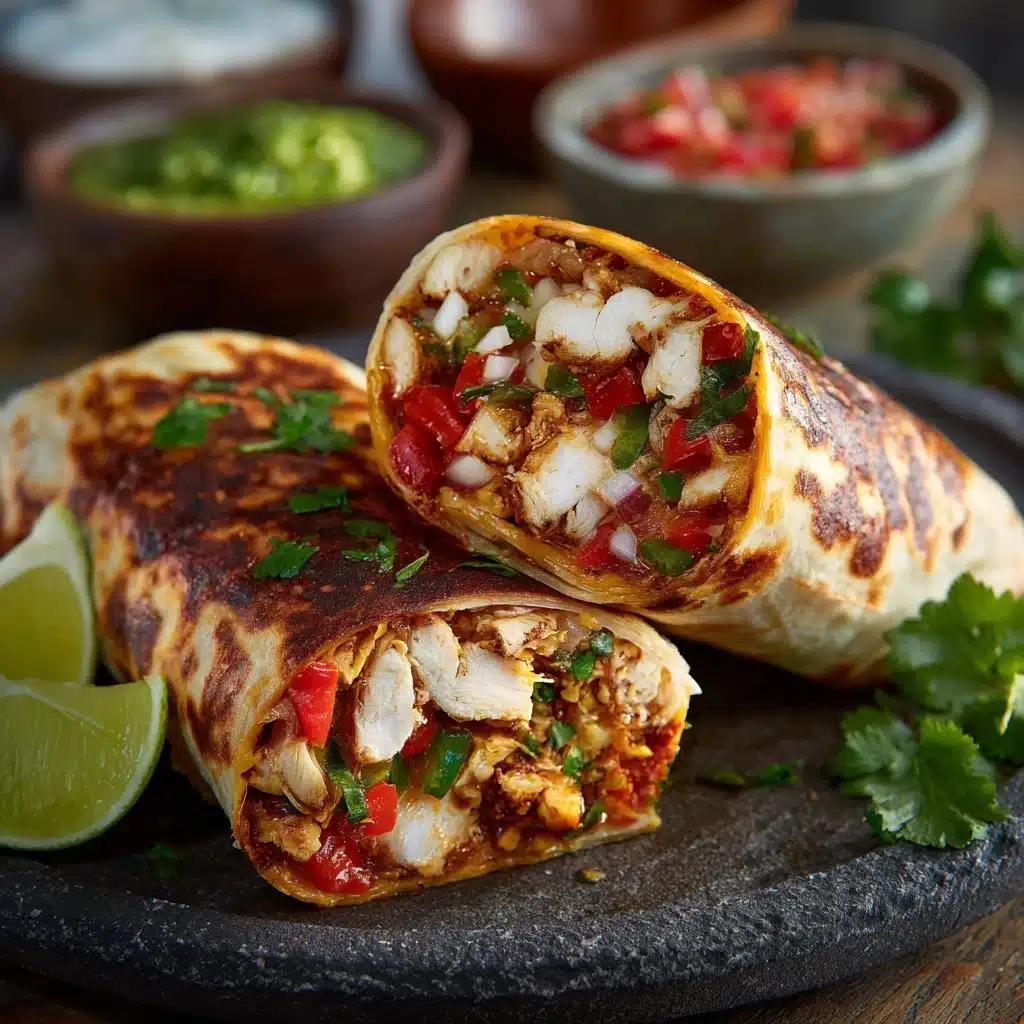 Baked Chicken Chimichangas Recipe - Recipe Image