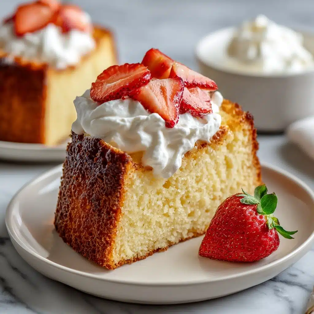 Strawberry Shortcake Made with Poundcake Recipe - Recipe Image