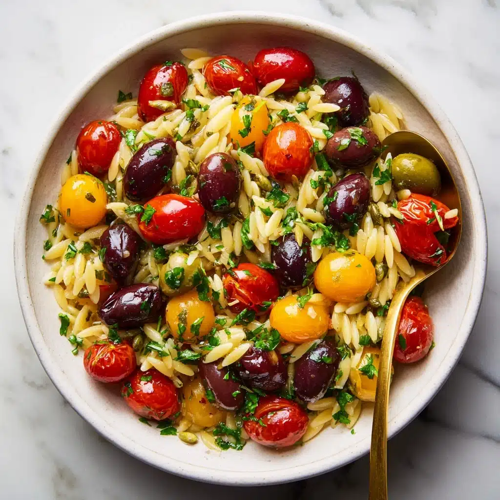 Orzo Pasta Salad Recipe - Recipe Image