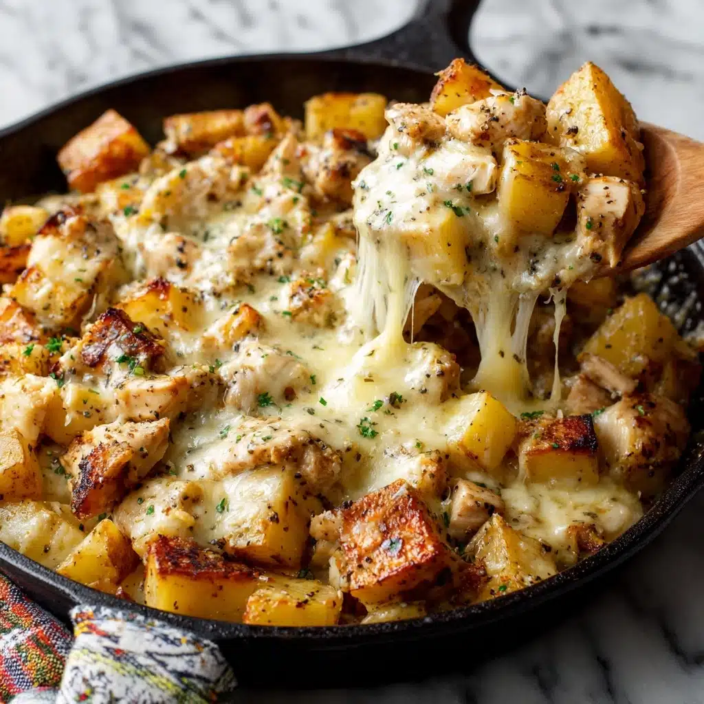 Garlic Parmesan Chicken & Potatoes Recipe - Recipe Image