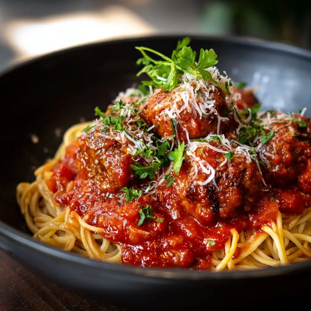 ole Wheat Spaghetti and Turkey Meatballs Recipe - Recipe Image