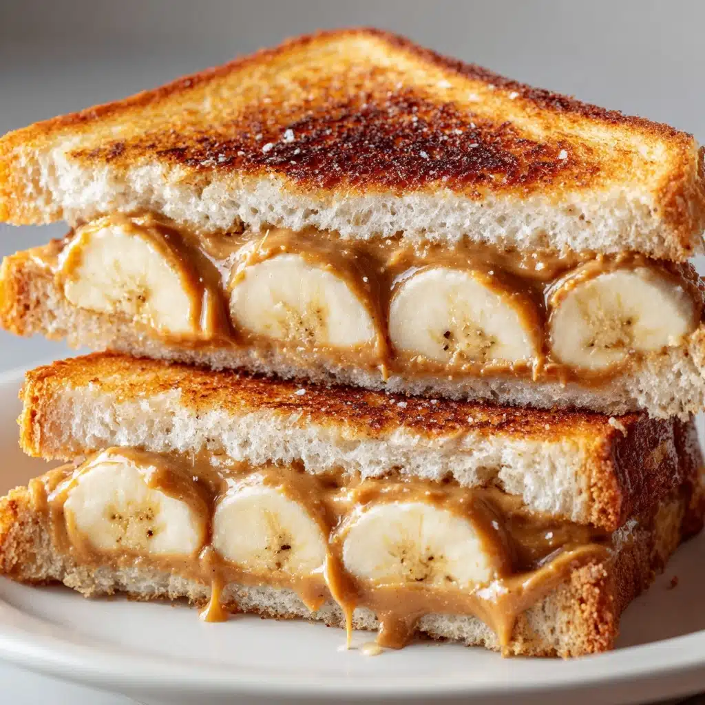 Grilled Peanut Butter Banana Sandwich Recipe - Recipe Image