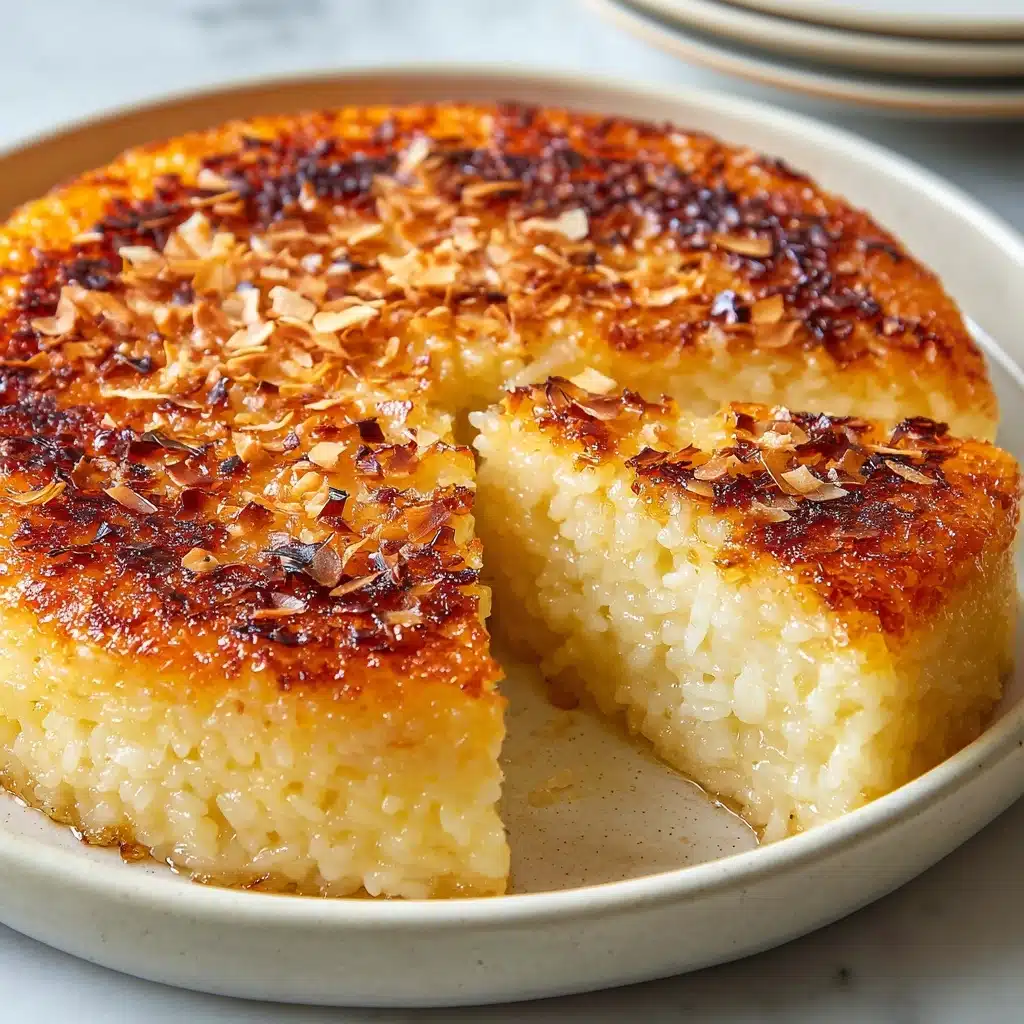 Crustless Coconut Pie Recipe - Recipe Image
