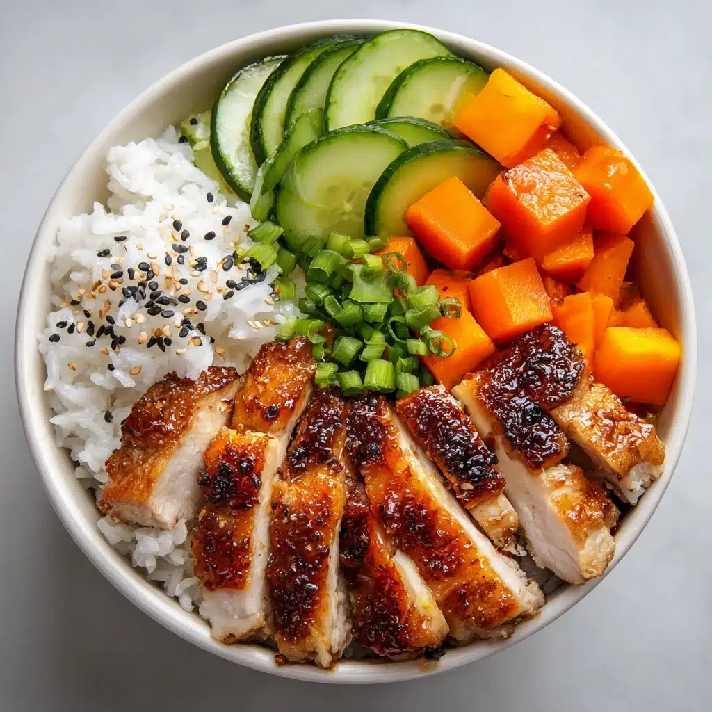 Hot Honey Chicken Bowls Recipe - Recipe Image