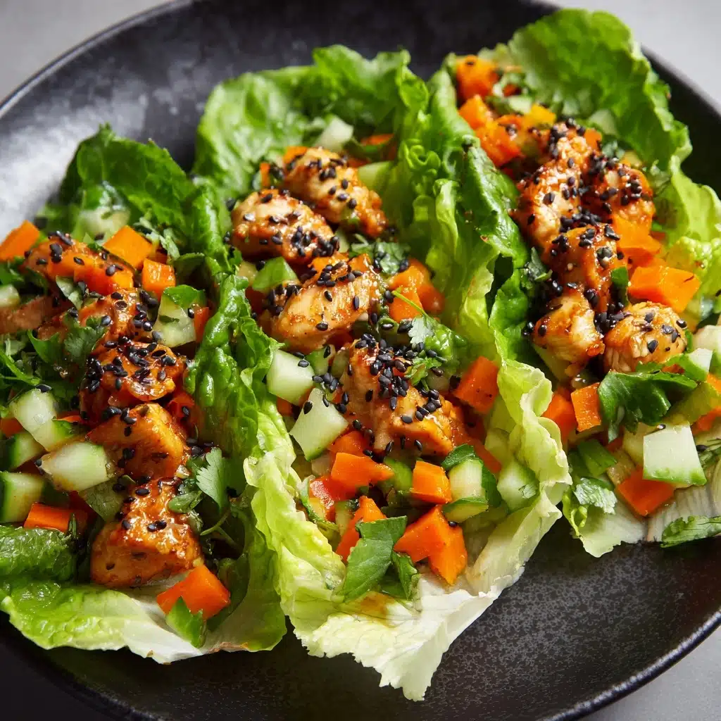 Thai Chicken Lettuce Wraps Recipe - Recipe Image