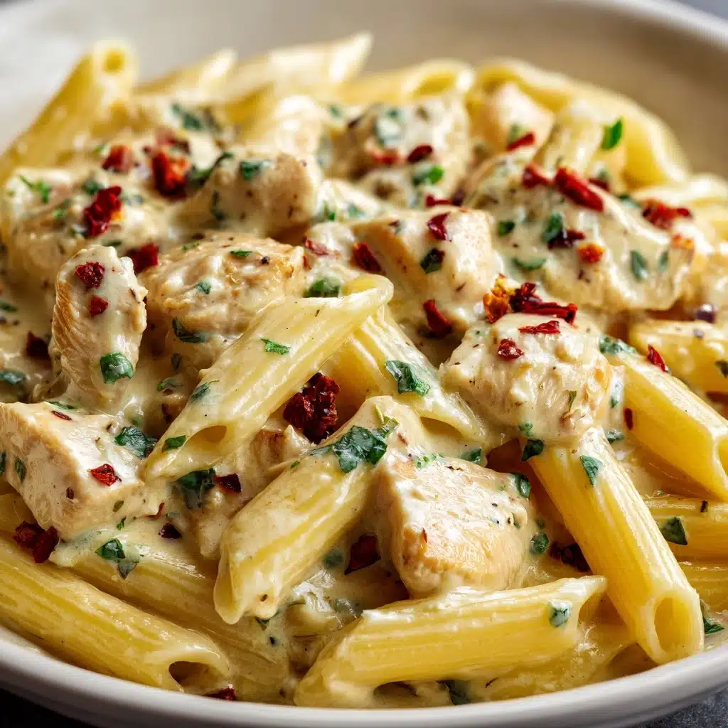 Garlic Parmesan Chicken Pasta Recipe - Recipe Image