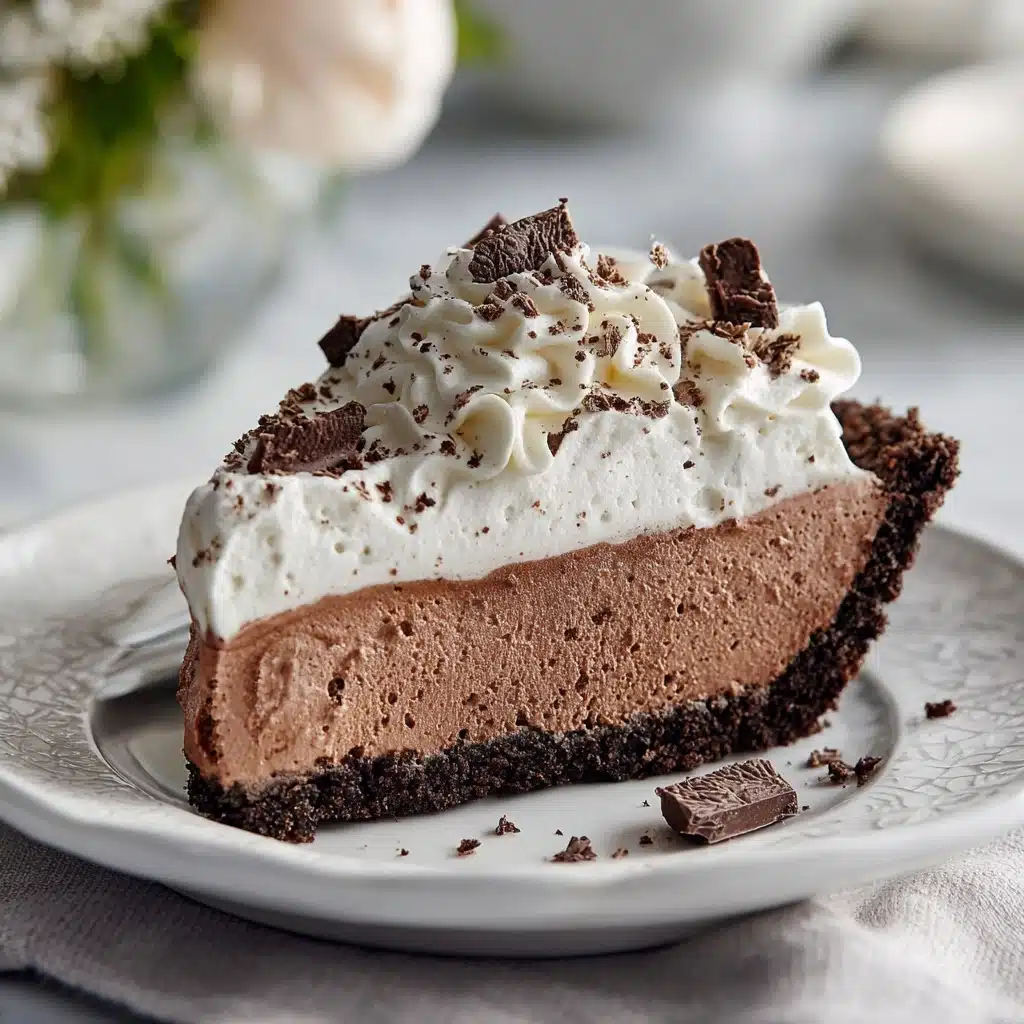 No Bake Chocolate Cheesecake Recipe - Recipe Image