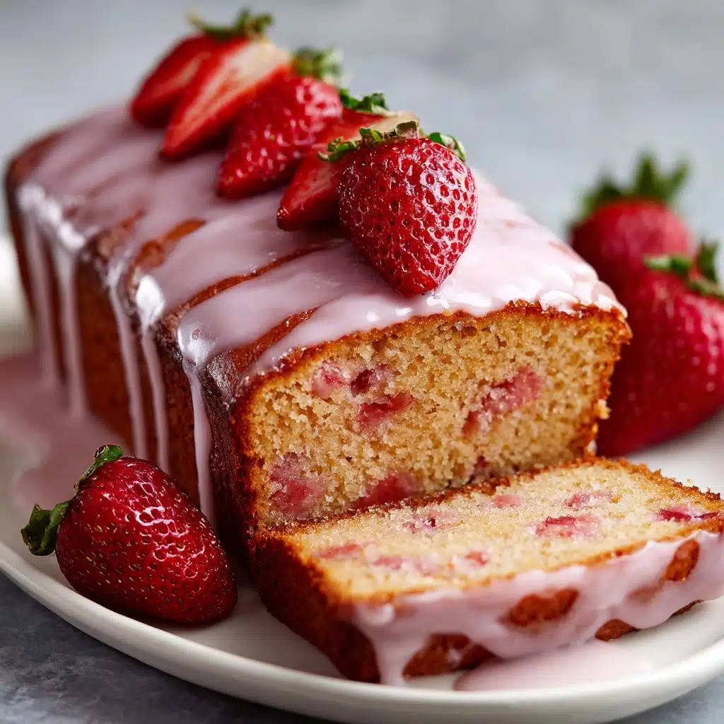 Strawberry Lemon Pound Cake Recipe - Recipe Image