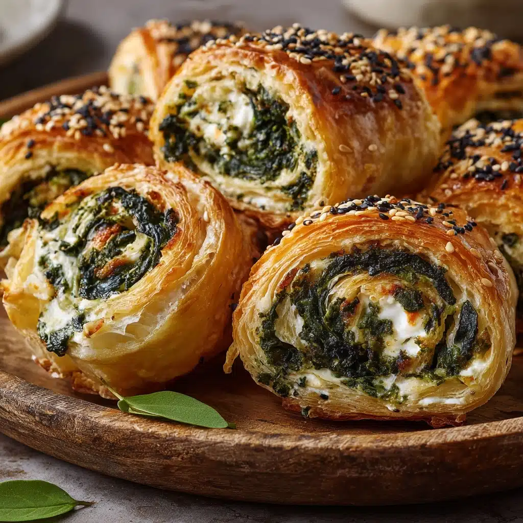 Spinach and Ricotta Rolls Recipe - Recipe Image
