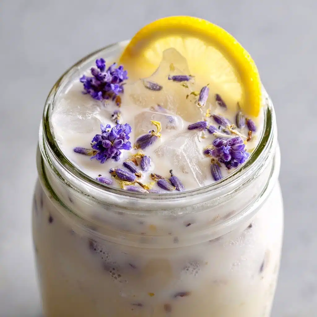 Coconut Lavender Lemonade Mocktail Recipe - Recipe Image