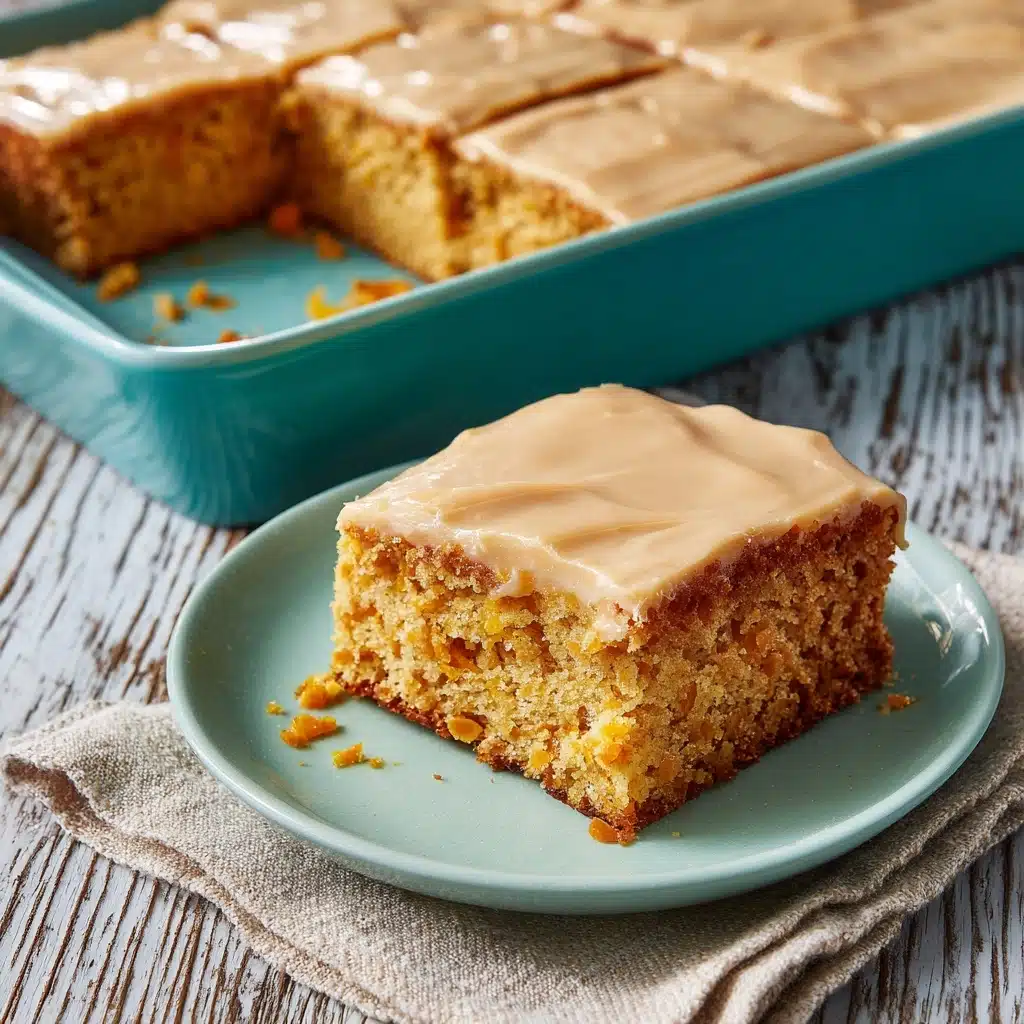 Brown Sugar Peach Cake Recipe - Recipe Image