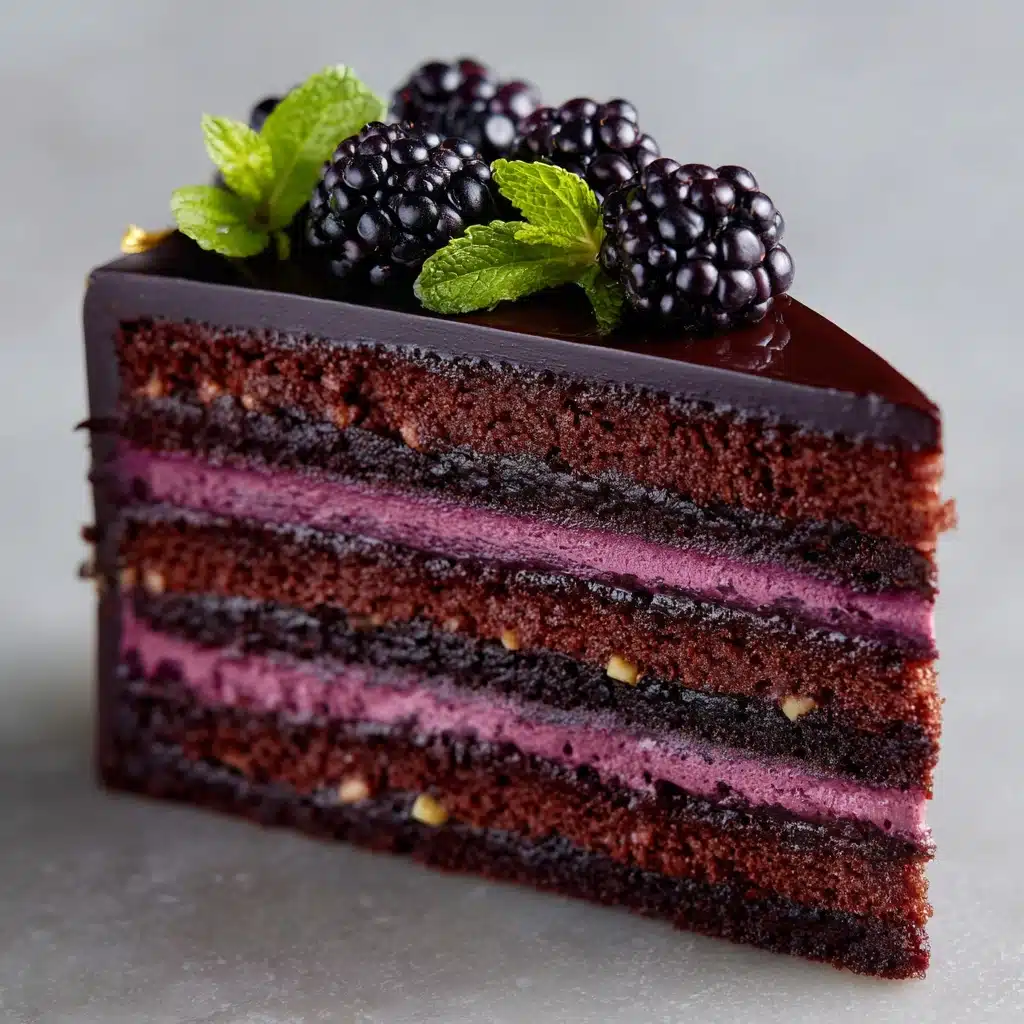 Dark Romance Cake Recipe - Recipe Image