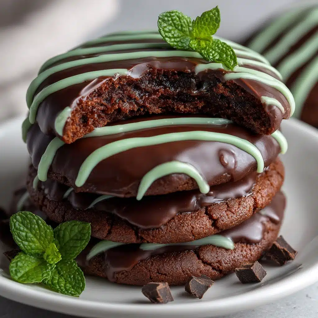Chocolate Mint Cookies Recipe - Recipe Image