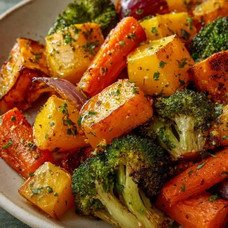 Lazy Roasted Vegetables Recipe