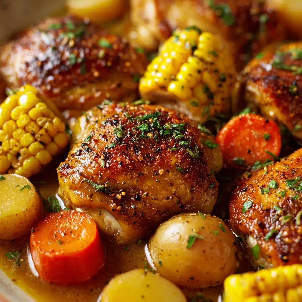 Slow Cooker Chicken Thighs Recipe - Recipe Image