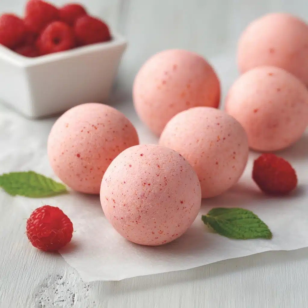Raspberry Cheesecake Protein Balls Recipe - Recipe Image