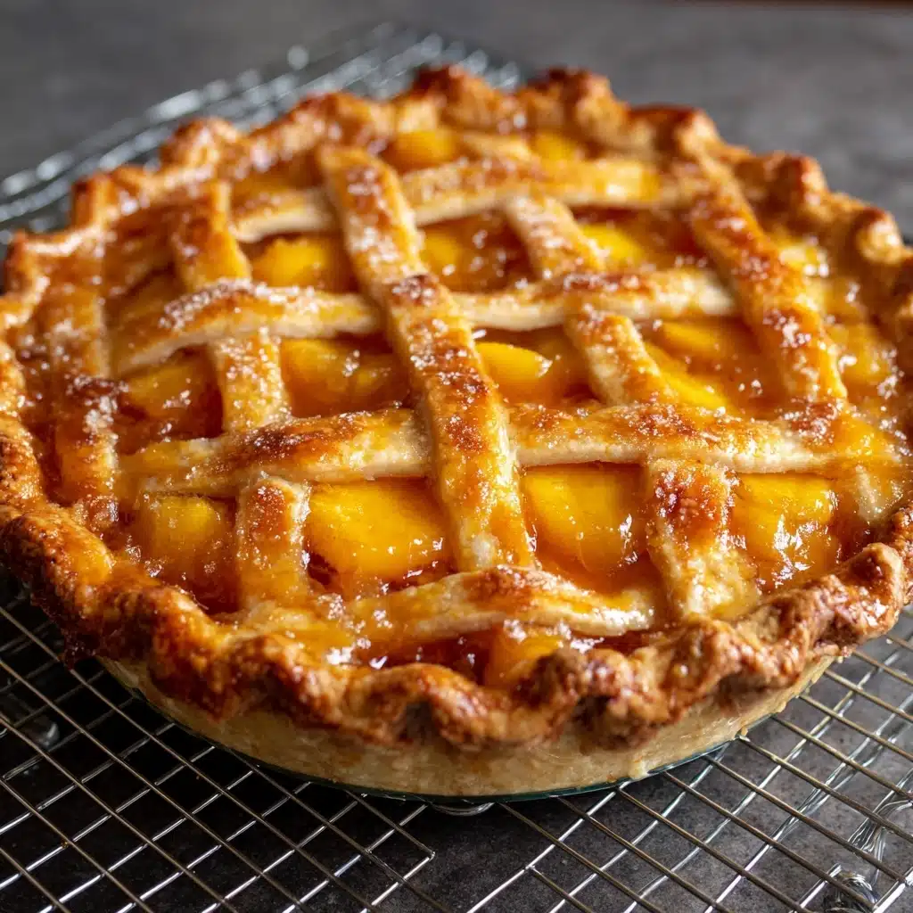 Best Peach Pie Recipe - Recipe Image