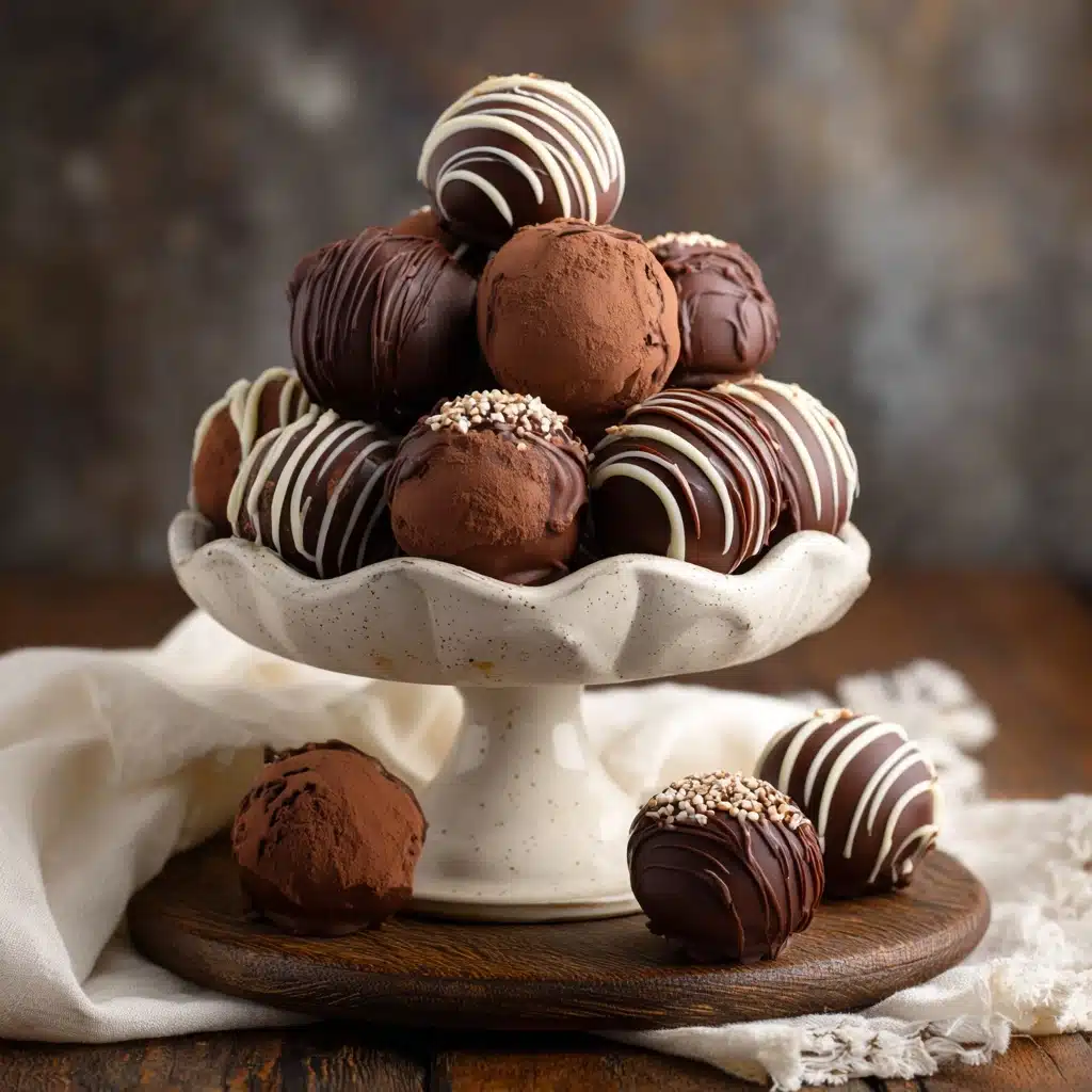 Dark Chocolate Coffee Truffles Recipe - Recipe Image