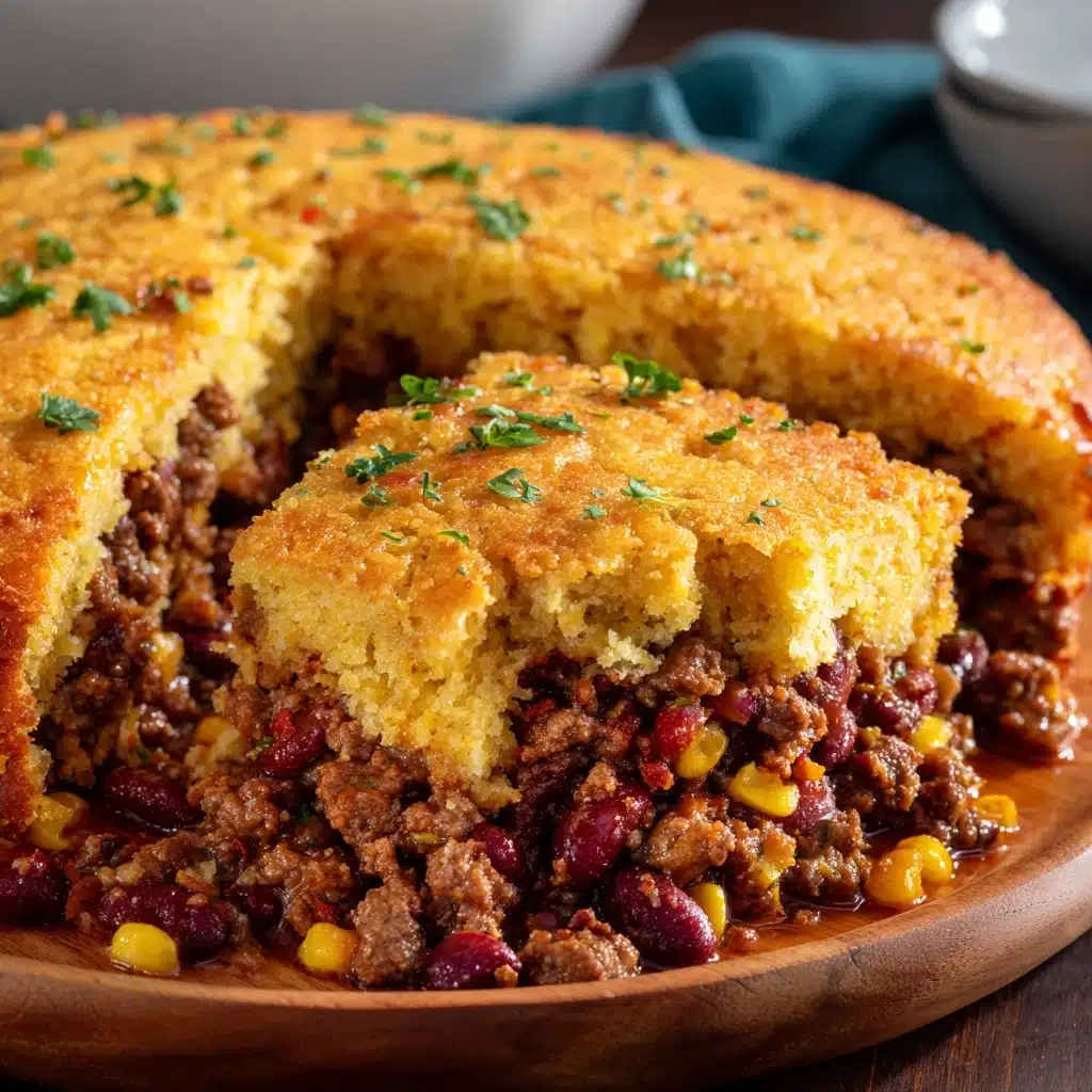 Easy Cowboy Cornbread Casserole Recipe