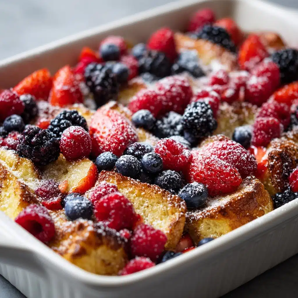 Berry French Toast Casserole Recipe - Recipe Image