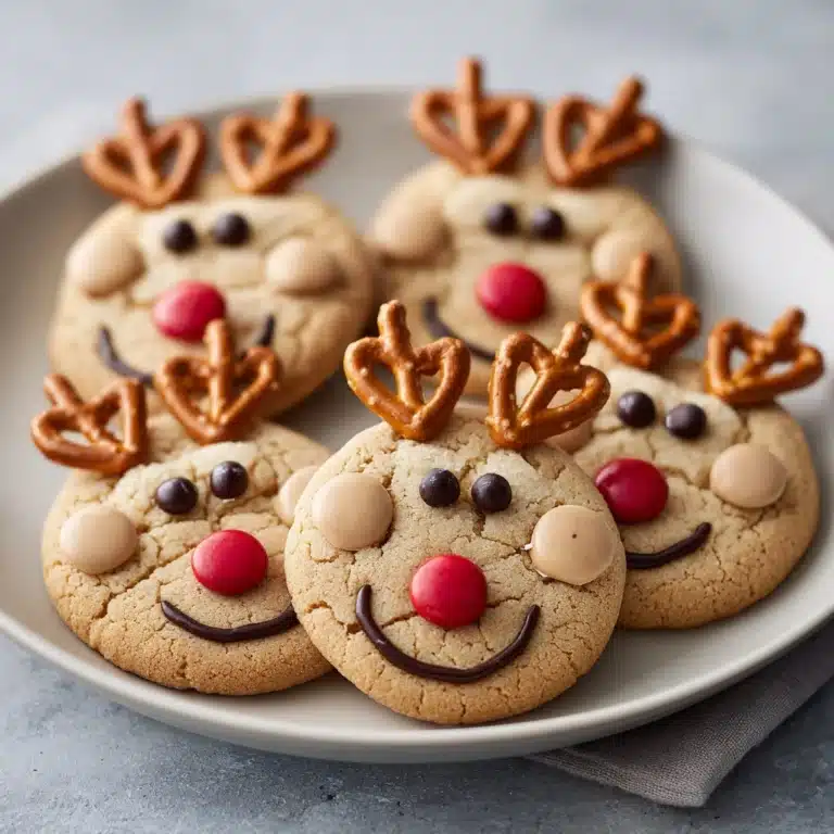 Rudolph Peanut Butter Cookie Recipe