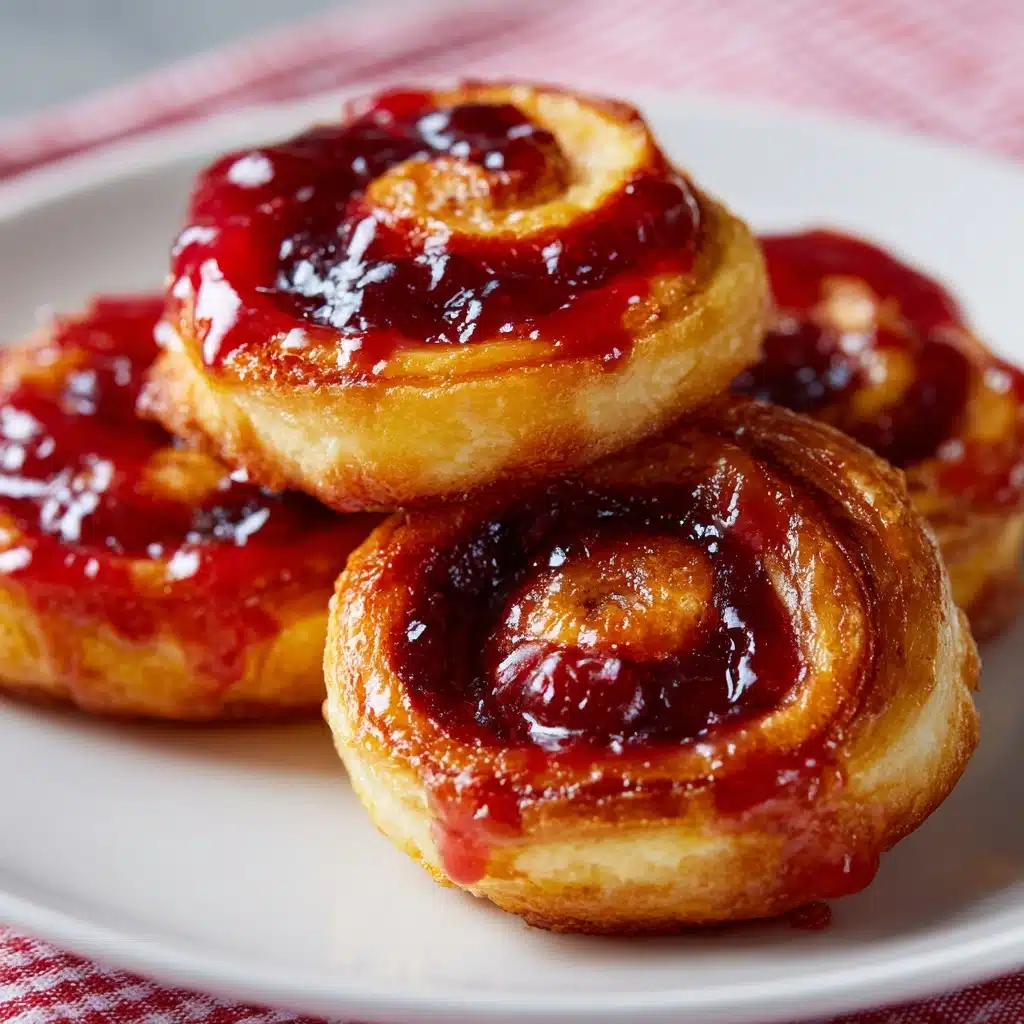 Crock Pot Cinnamon Rolls with Cherry Pie Filling Recipe - Recipe Image