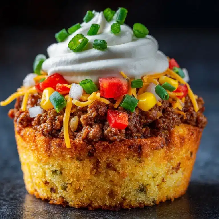 Taco Cupcakes Recipe