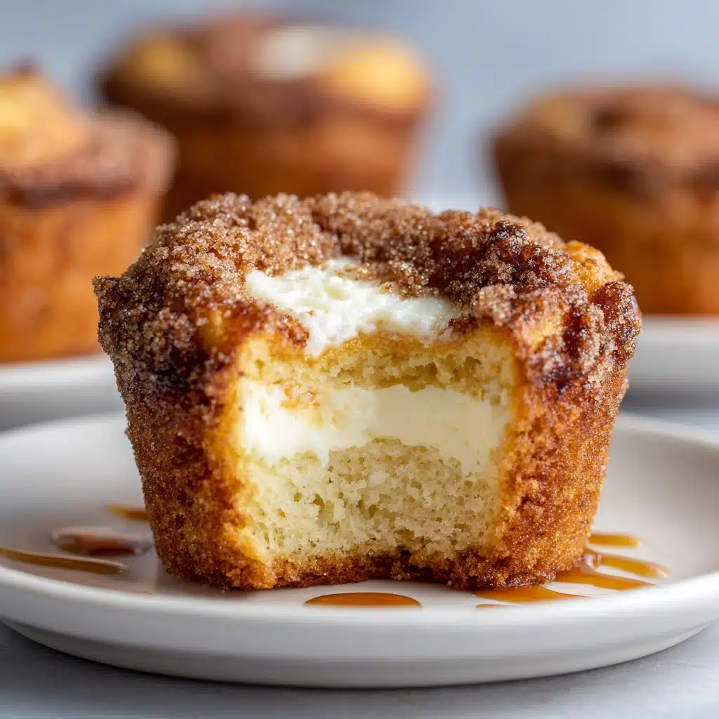 Gooey Cinnamon Cream Cheese Muffins Recipe - Recipe Image