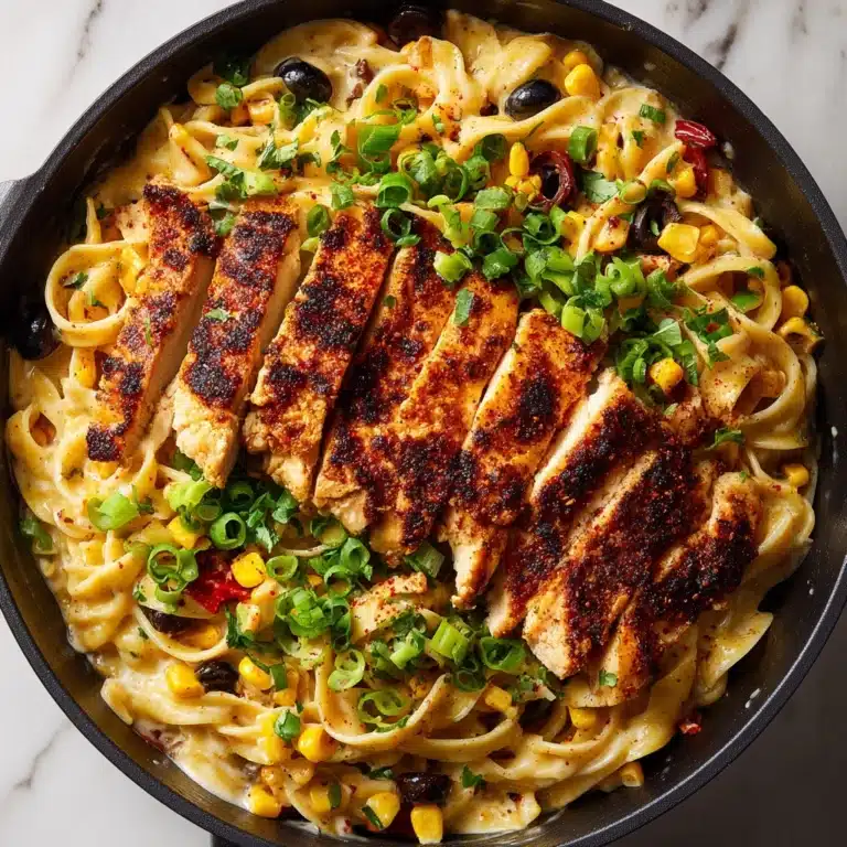 Creamy Southwest Chicken Alfredo Recipe