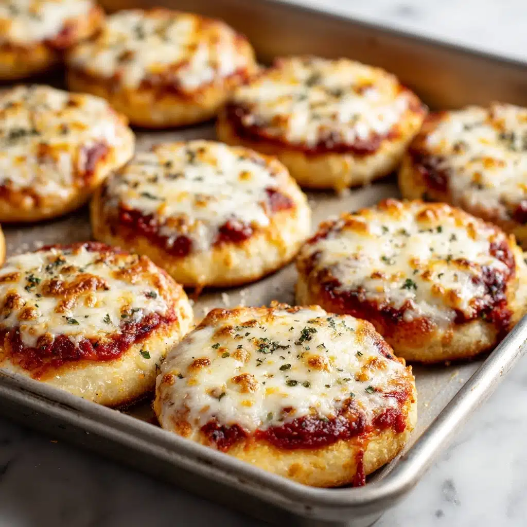 Homemade Mini Pizza Bagel Bites Recipe - Recipe Image