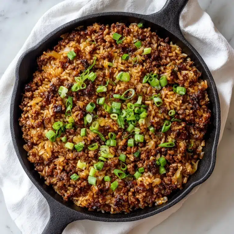 One-Skillet Smoky Honey Chili Beef Recipe