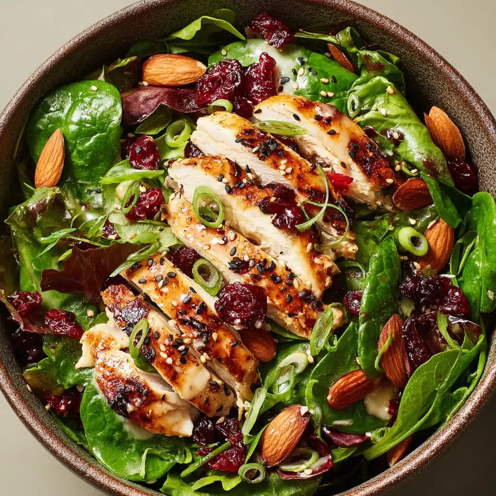 Asian Chicken Cranberry Salad Recipe - Recipe Image
