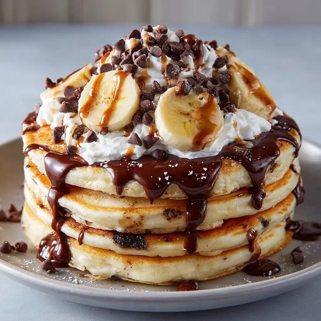 Chocolate Chip Banana Pancakes Recipe - Recipe Image