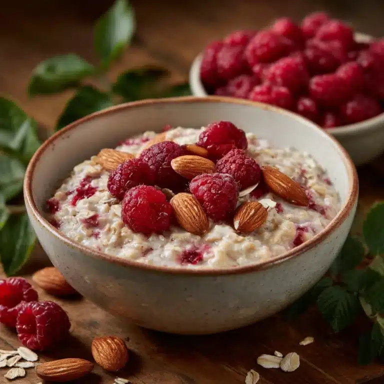 Raspberry Almond Oatmeal Recipe