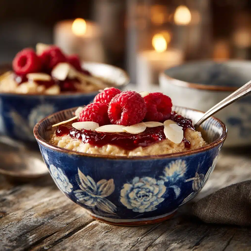 Raspberry Almond Oatmeal Recipe - Recipe Image