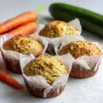 Zucchini and Carrot Breakfast Muffins Recipe