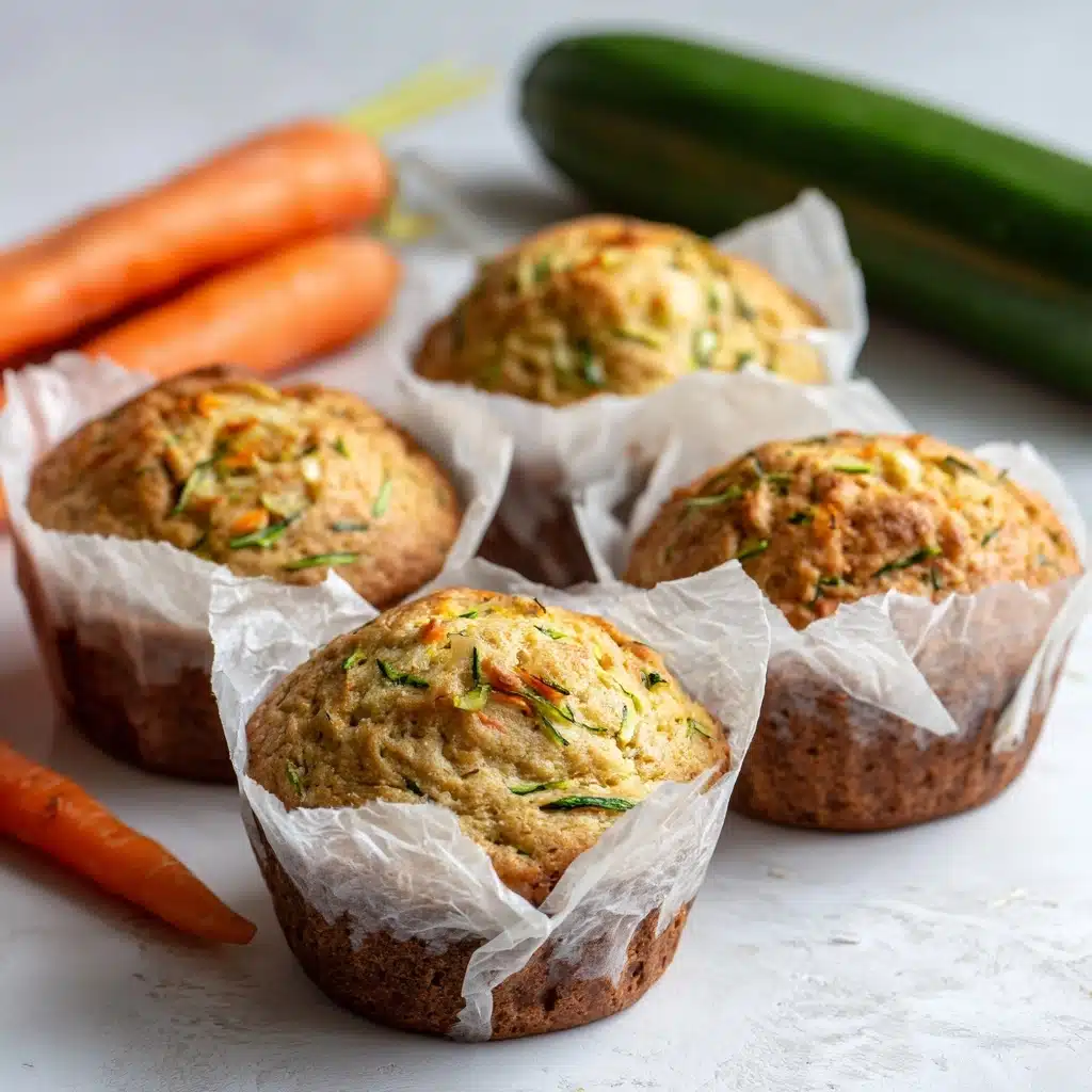 Zucchini and Carrot Breakfast Muffins Recipe