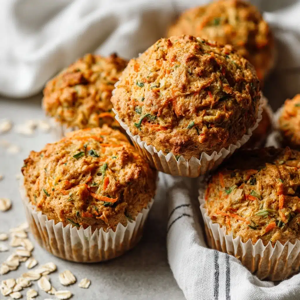 Zucchini and Carrot Breakfast Muffins Recipe - Recipe Image