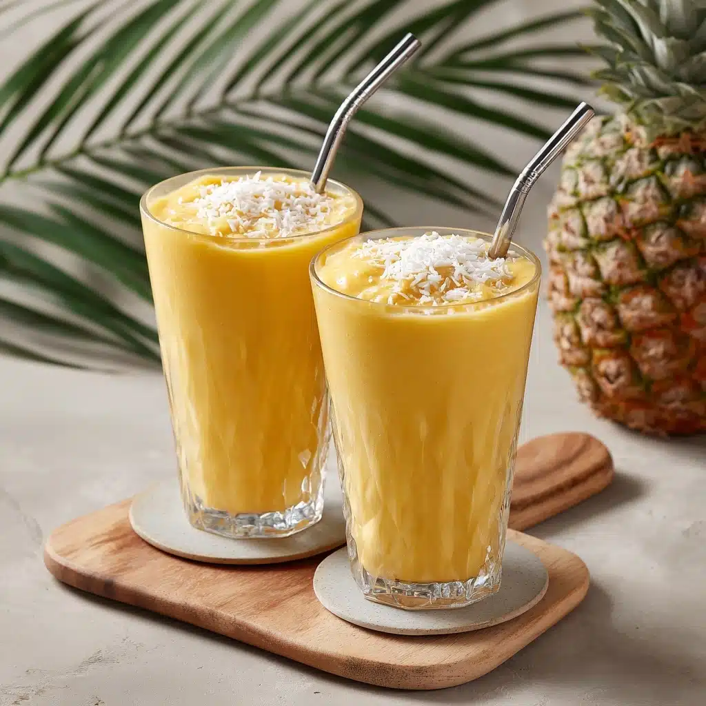 Mango Pineapple Smoothie Recipe - Recipe Image