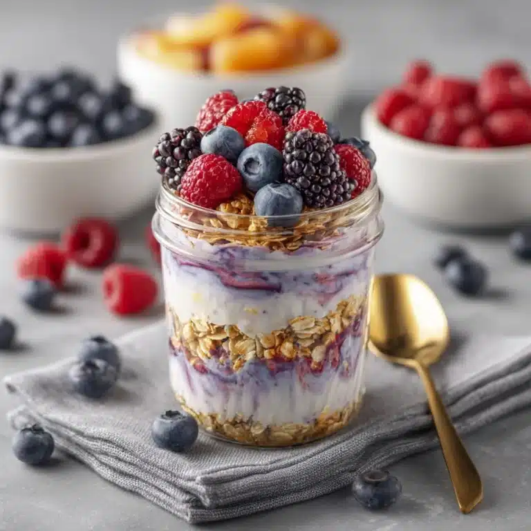 Berry Blast Overnight Oats Recipe