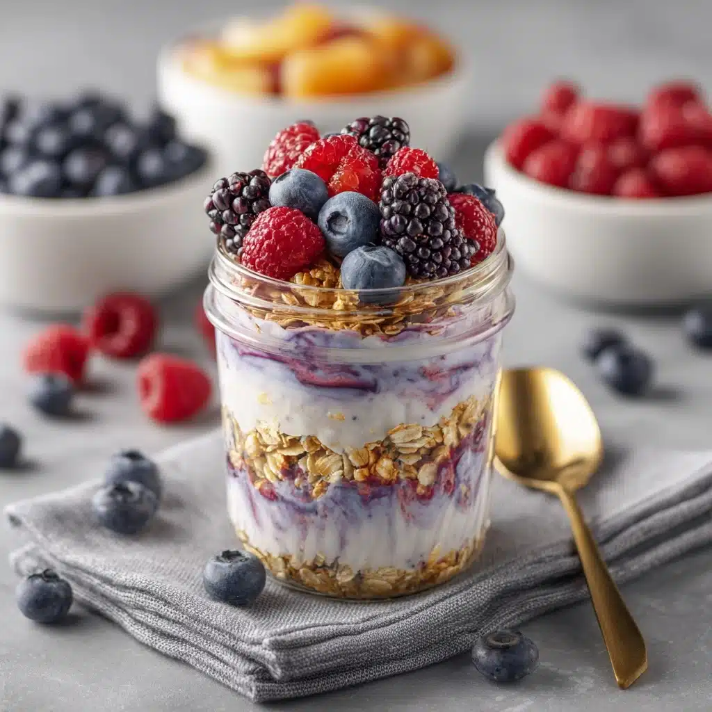 Berry Blast Overnight Oats Recipe