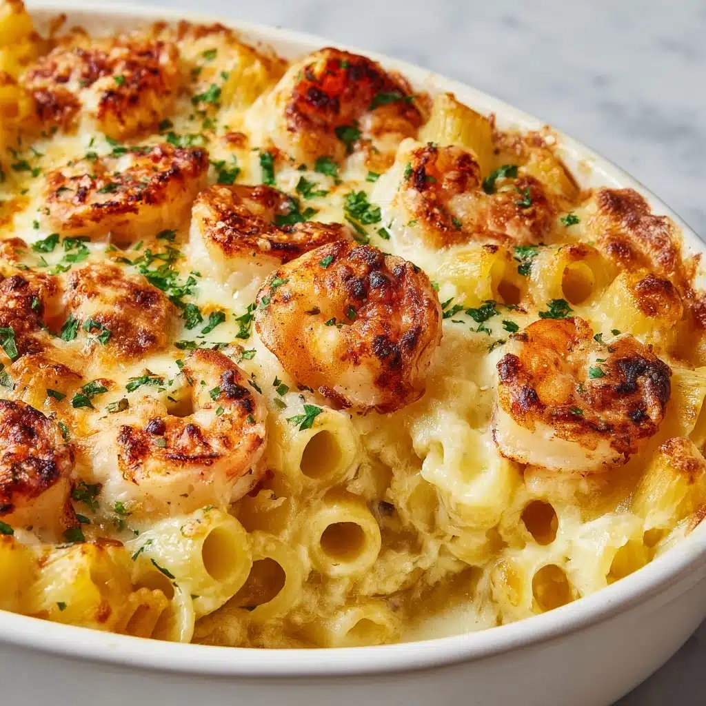 Shrimp Scampi Pasta Bake Recipe - Recipe Image