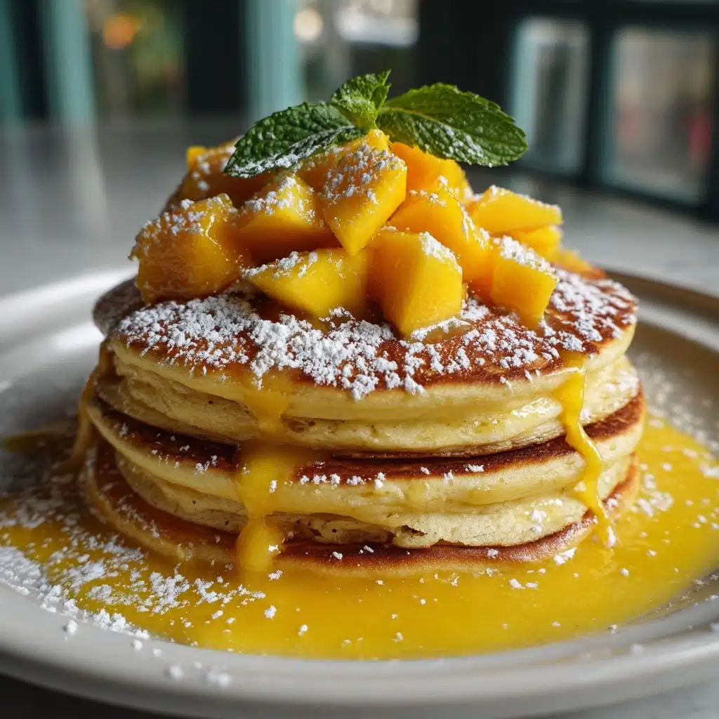 Mango Pancakes Recipe - Recipe Image