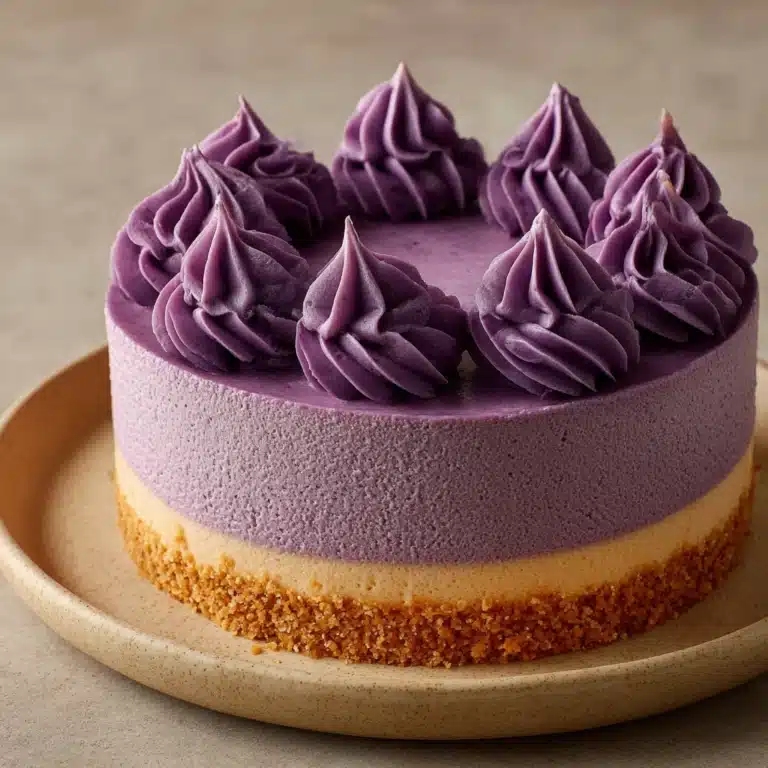Ube Cheesecake Recipe
